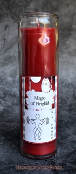 Magic of Brighid Ritual Glaskerze Bekomme Kraft
